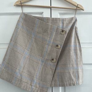 Plaid Mini Skirt